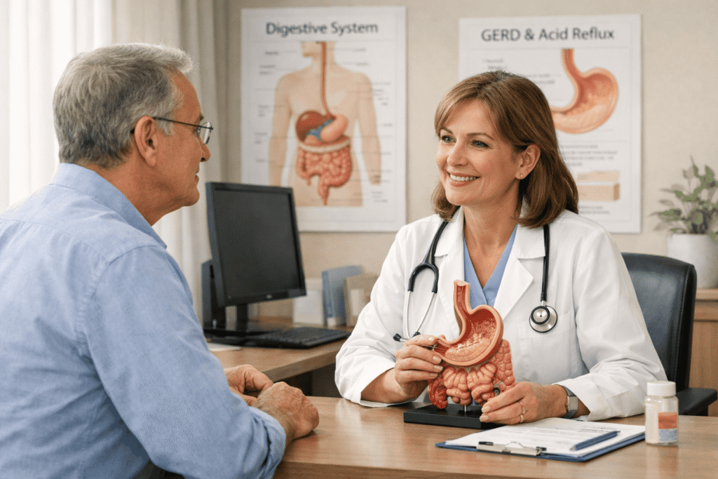 GERD, acid reflux treatment, GERD medical treatments, reflux management, gastroenterology, heartburn relief, GERD medication, reflux care